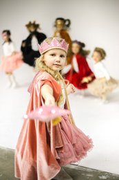 “Pink Sequins” Faire-tale Crown and Wand Magic Set
