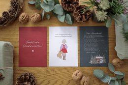 Postkarte Zeit für Weihnachtslieder