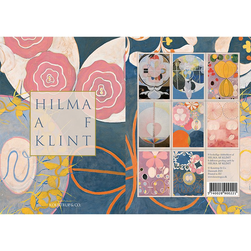 Hilma af Klint - 8 quality cards w/envelopes