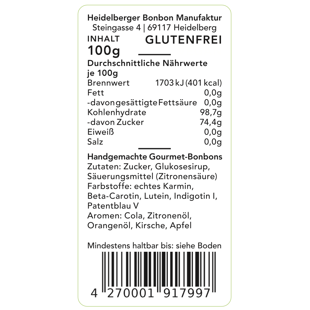 Cola Mix SWEETS by heidelbonbon