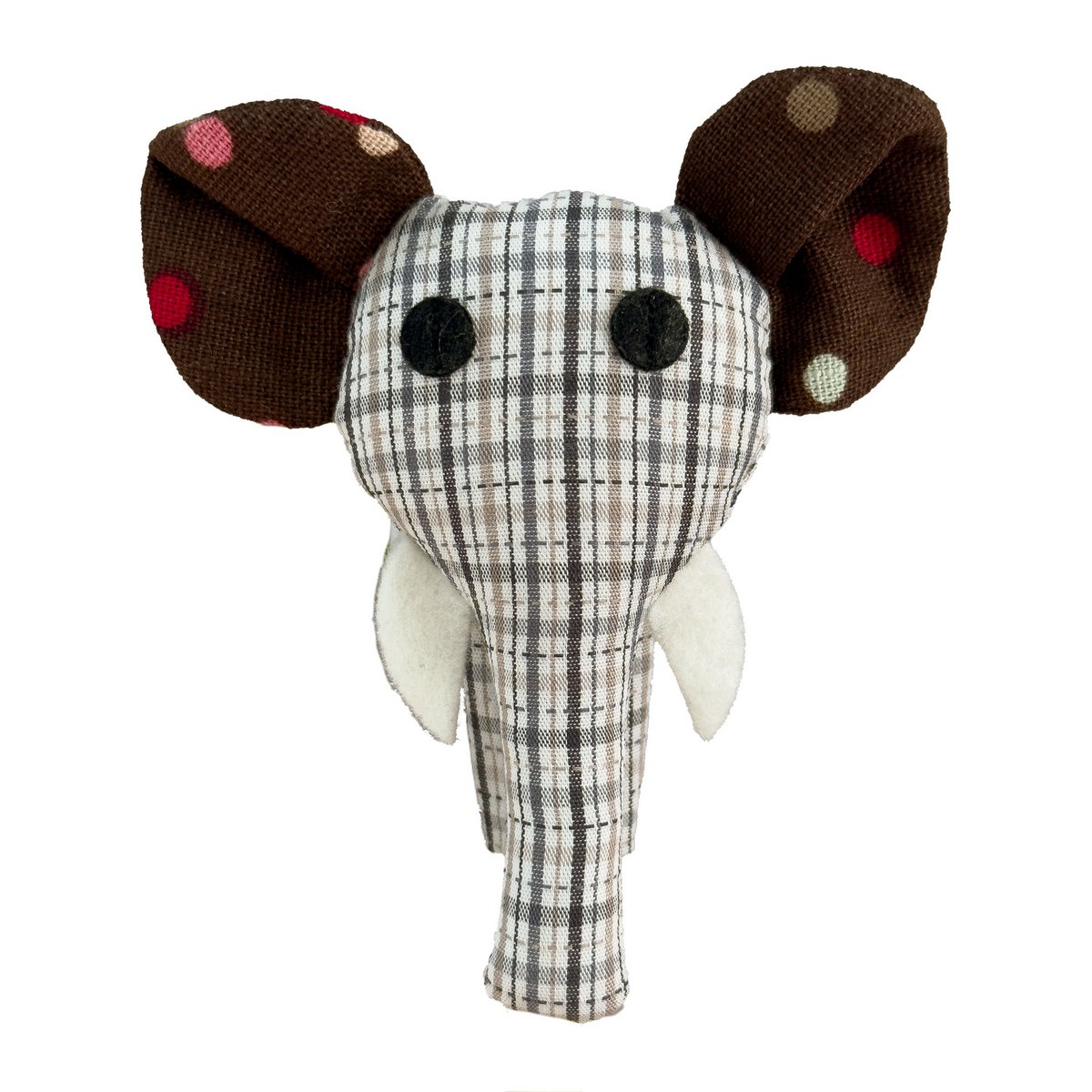 Elefante marioneta de dedo