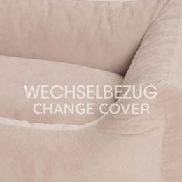 Wechselbezug Hundebett Box Bett Madison gravel