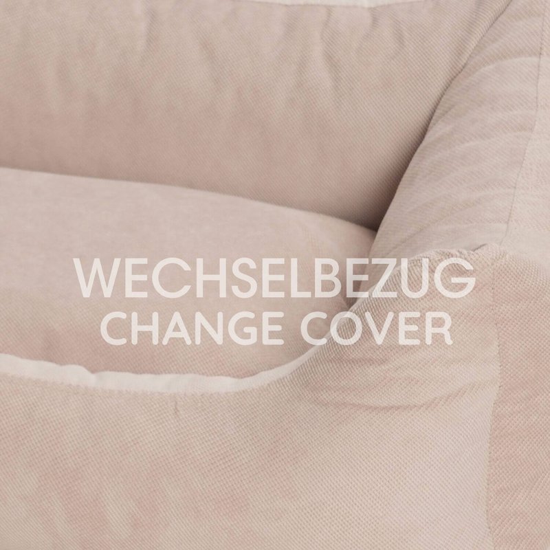 Wechselbezug Hundebett Box Bett Madison gravel