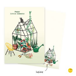 tarjeta de felicitación pequeños momentos felices