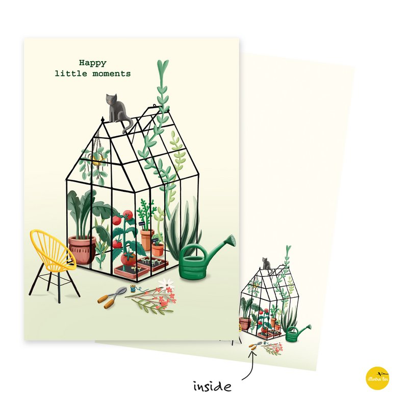 greeting card happy little moments