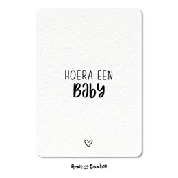 Postal - ¡Hurra un bebé!