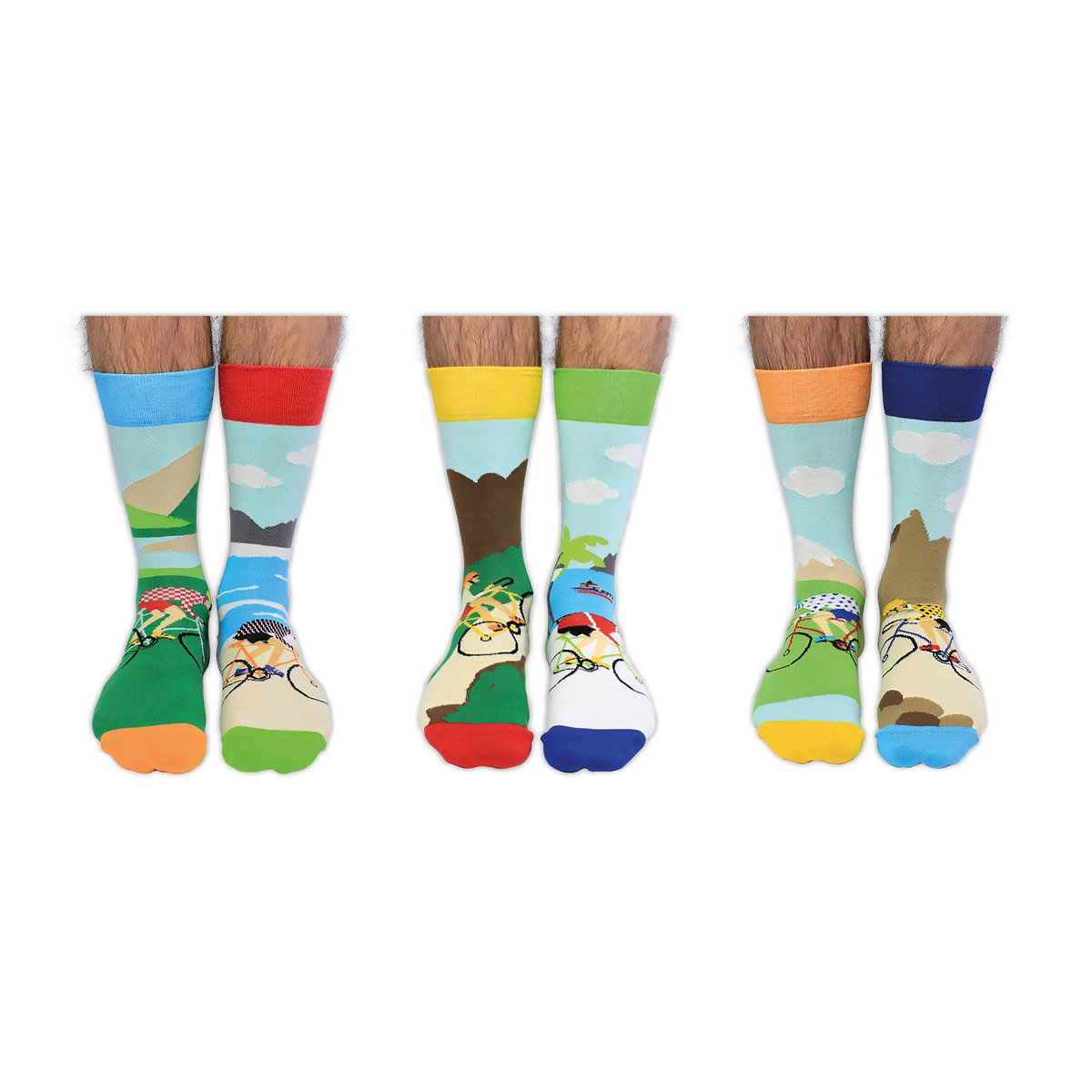 On Your Bike Calcetines De Bicicleta 39-46 ODDSOCKS
