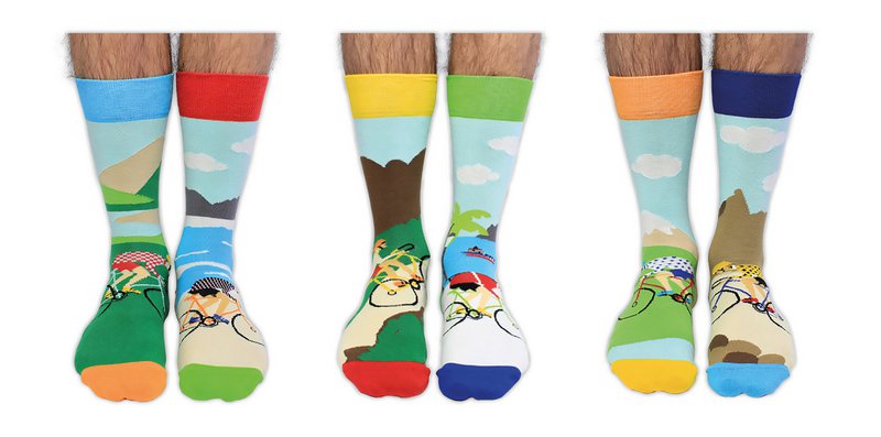 On Your Bike Fiets Sokken 39-46 ODDSOCKS