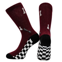 calcetines de ajedrez