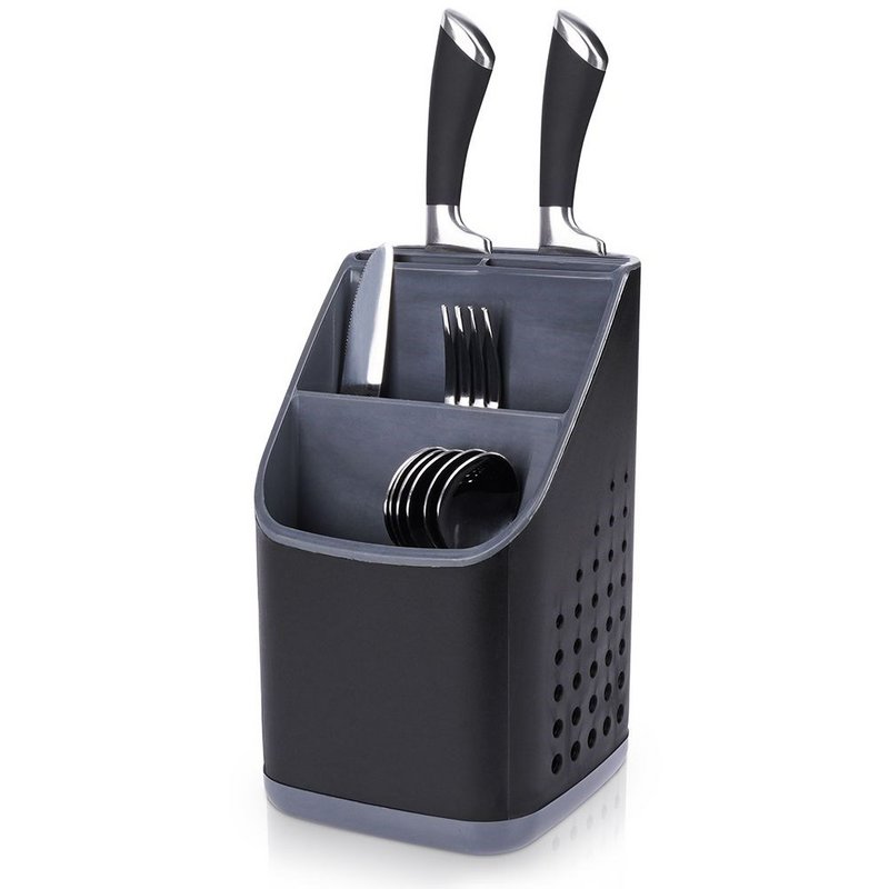 Cutlery holder / drainer plastic 14x12.5x23cm