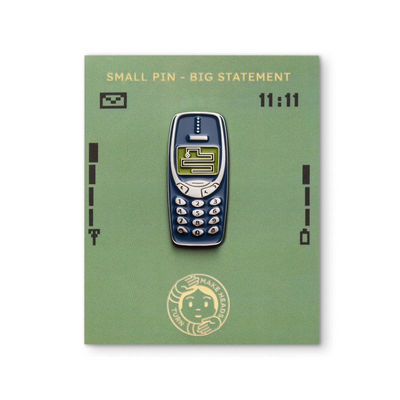 Pin di smalto "Telefono di mattoni: Nokia"