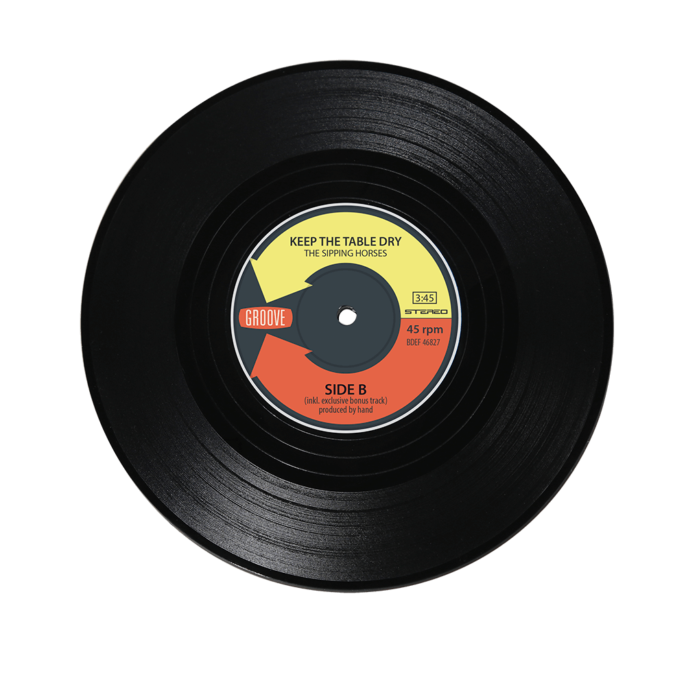 Vinyl coaster, Record,