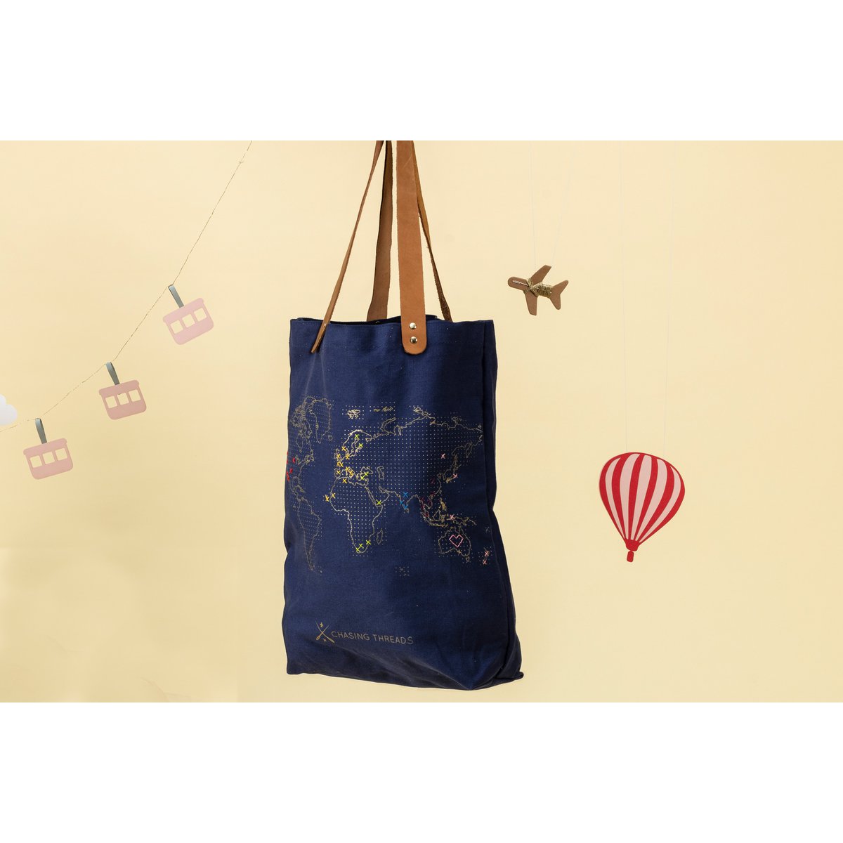 Sac fourre-tout Stitch - Navy