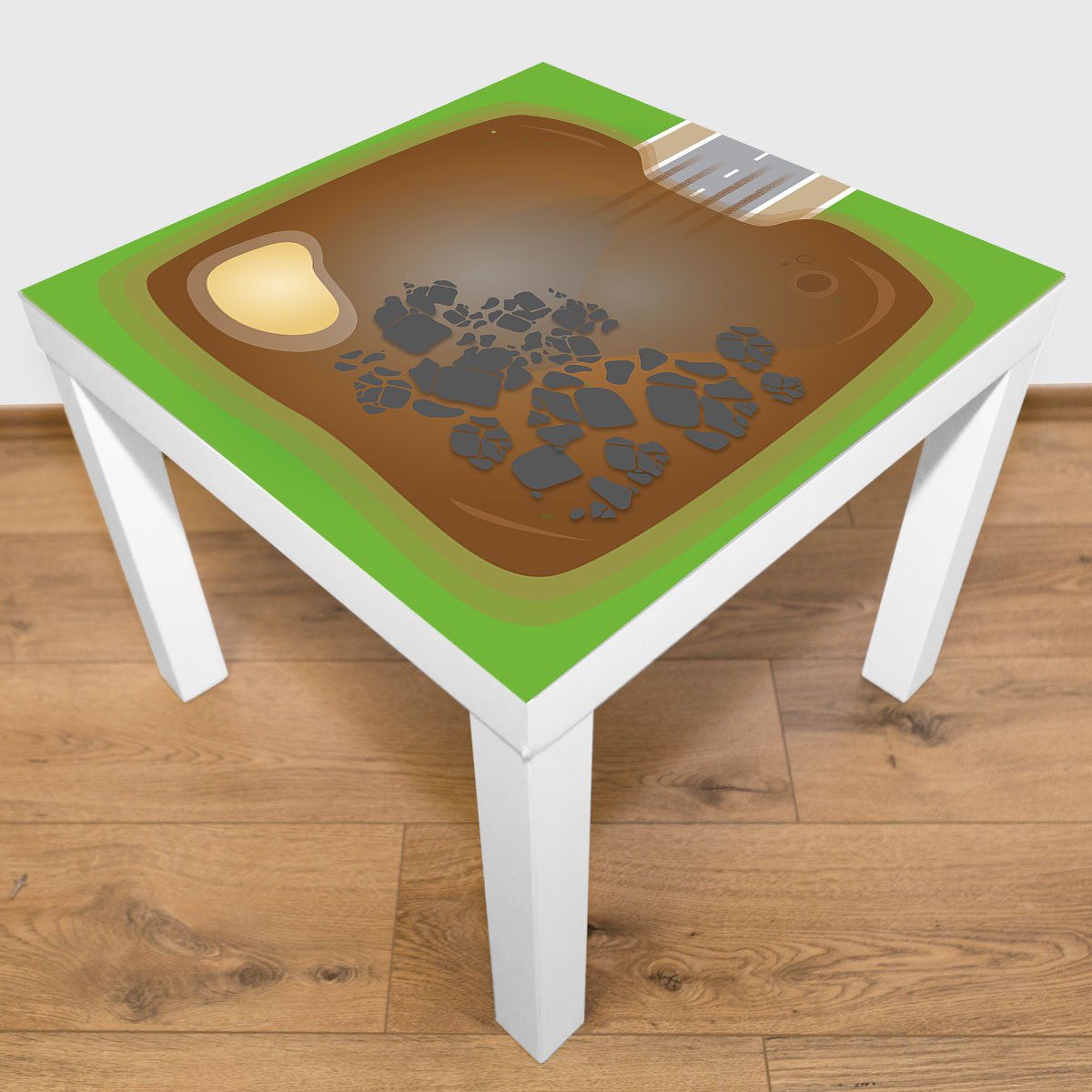Alfombra de juego - sitio de construcción