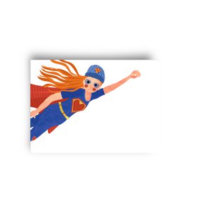 postcard 'supermum'
