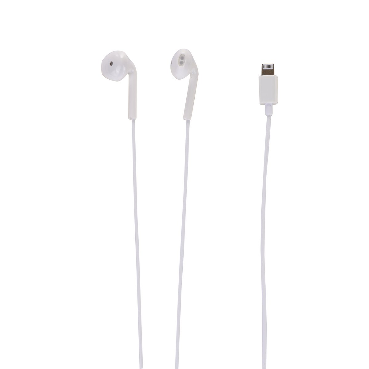 Écouteurs Stéréo Lightning avec Micro Tekmee – Blanc