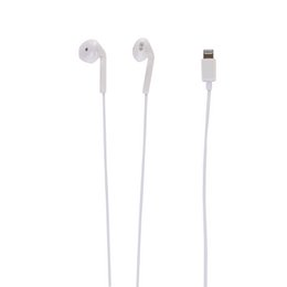 Écouteurs Stéréo Lightning avec Micro Tekmee – Blanc