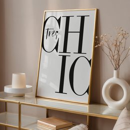 Poster: Tres Chic