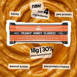 Pinda Honey Classic Premium Raw Gluten Free Protein Bar 30% - Mygreektaste - 60gr