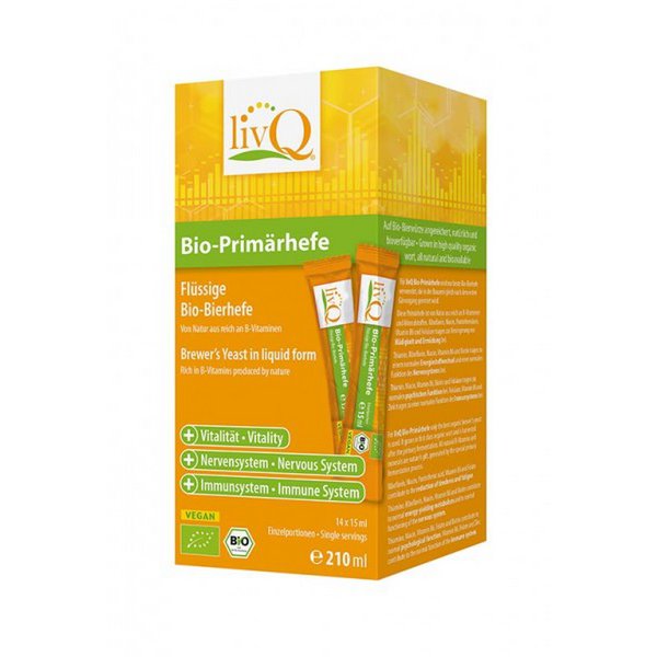 livQ Bio-Primary levure, levure, vitamines B