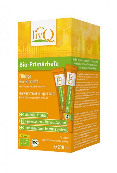 livQ Bio-Primær gær, gær, B-vitaminer