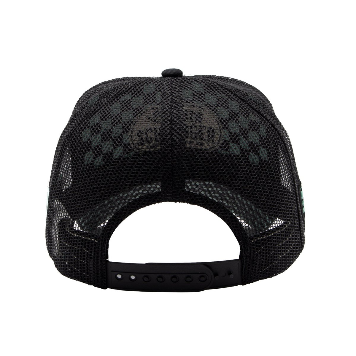 Trucker cap 'Petrolhead' in turquoise