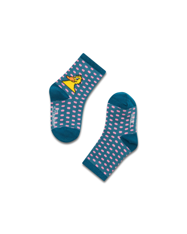 koaa – Le Canard « All Over » – Chaussettes turquoise/rose
