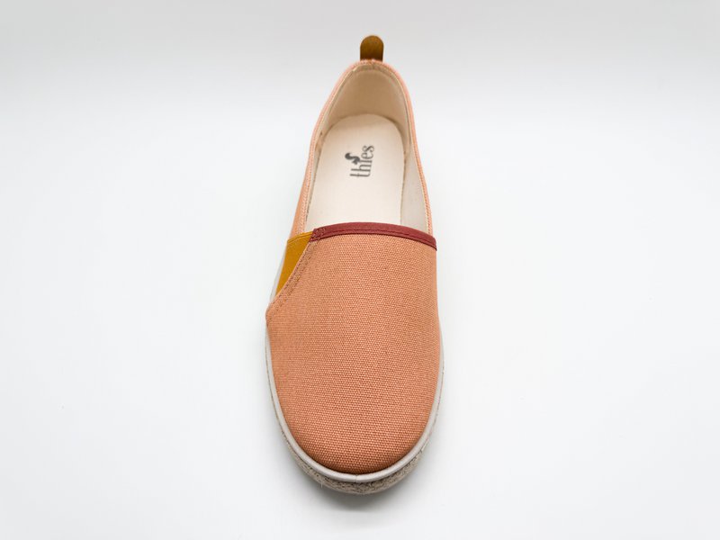 thies ® Organic Cotton Espadrille vegan apricot