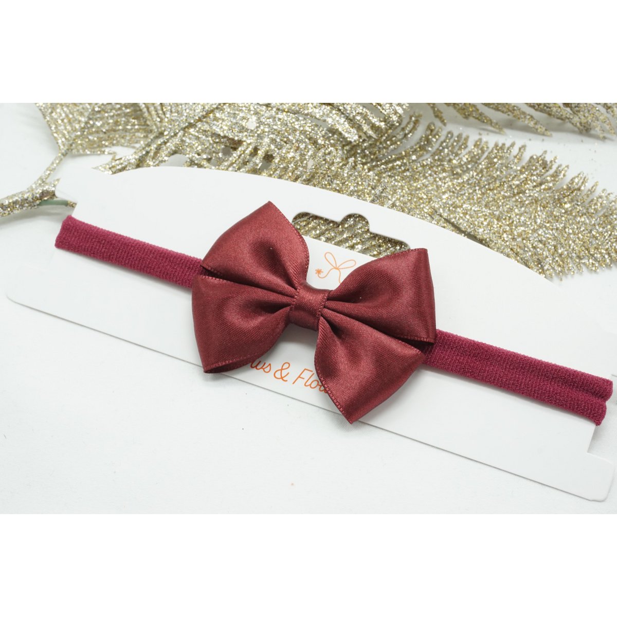Serre-tête nylon regular mini satin