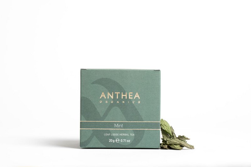 TÉ DE HOJAS SUELTAS DE MENTA ORGÁNICA