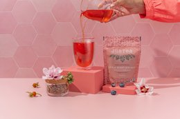 Justea | Little Berry Hibiscus | 90 grams | 40/80 cup | Loose tea | Organic | Fairtrade | Non-GMO
