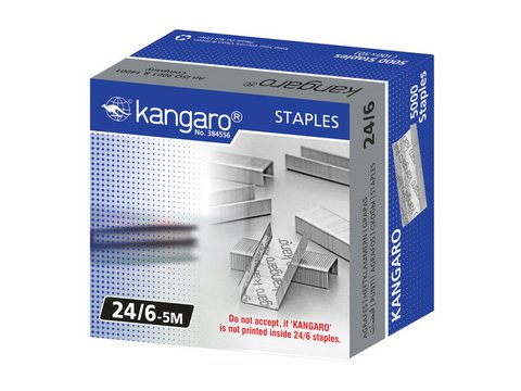 Staples Kangaro 24/6-5M Box 5000 Stück 24/6