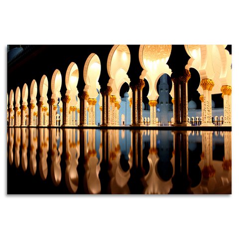 Acrylic glass picture - The Look