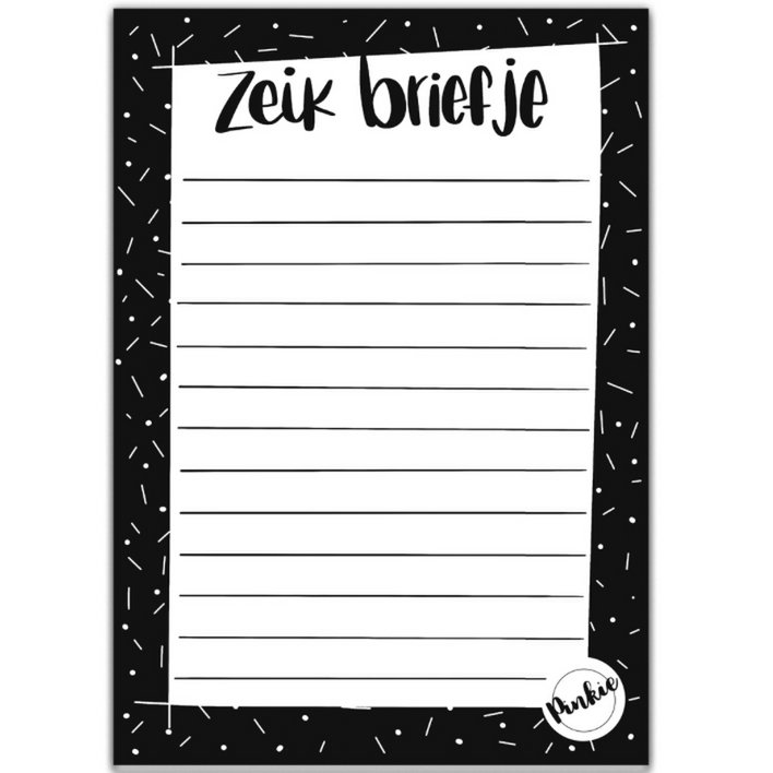 Notepad Sick Note