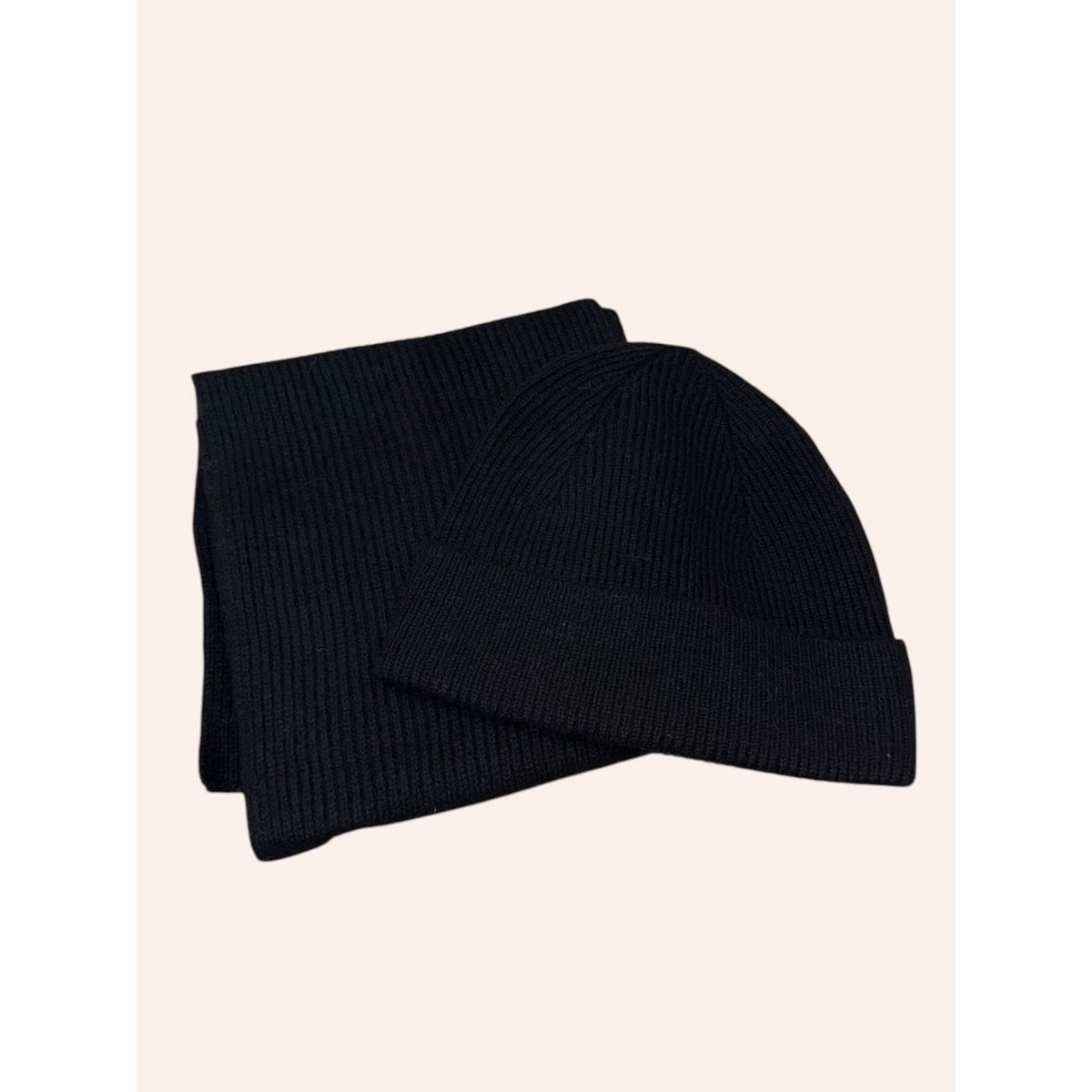 Bonnet et écharpe en 100% laine merinos
