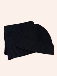 Bonnet et écharpe en 100% laine merinos