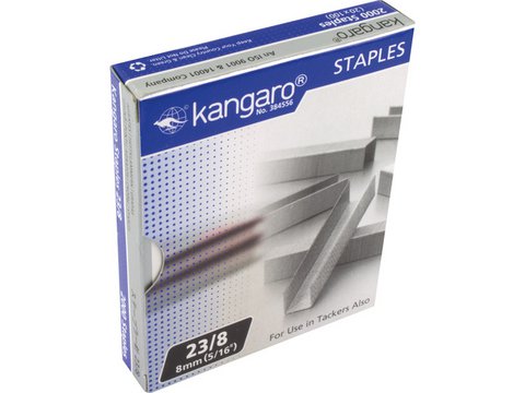Staples Kangaro 23/8 Box 2000 Stück 23/8