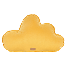 Velvet Cloud Pillow for baby room "Honey"