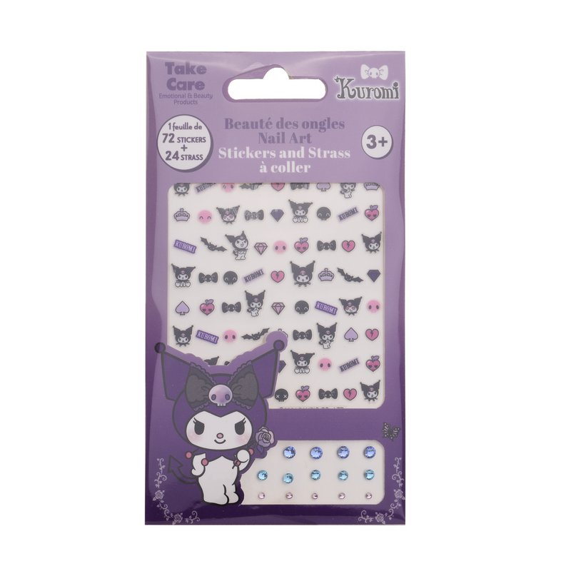 Kuromi – Nagelaufkleber