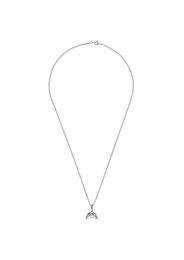 Croissant Necklace Silver