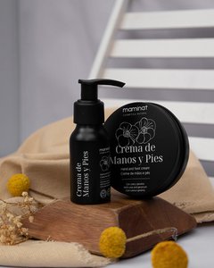Natural and moisturizing hands and feet