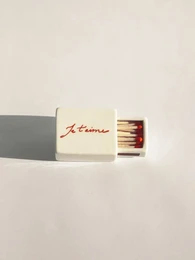 Streichholzschachtel aus Keramik – Je t'aime
