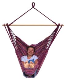 Hammock chair with footrest