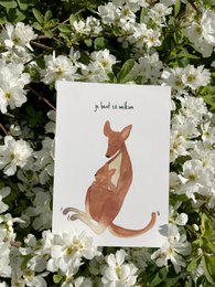 Postkarte - Gerne geschehen