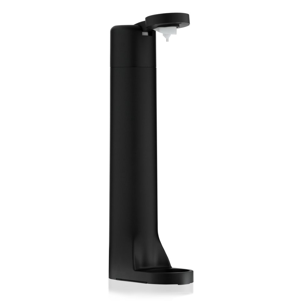 Matte black bubliq drink carbonator