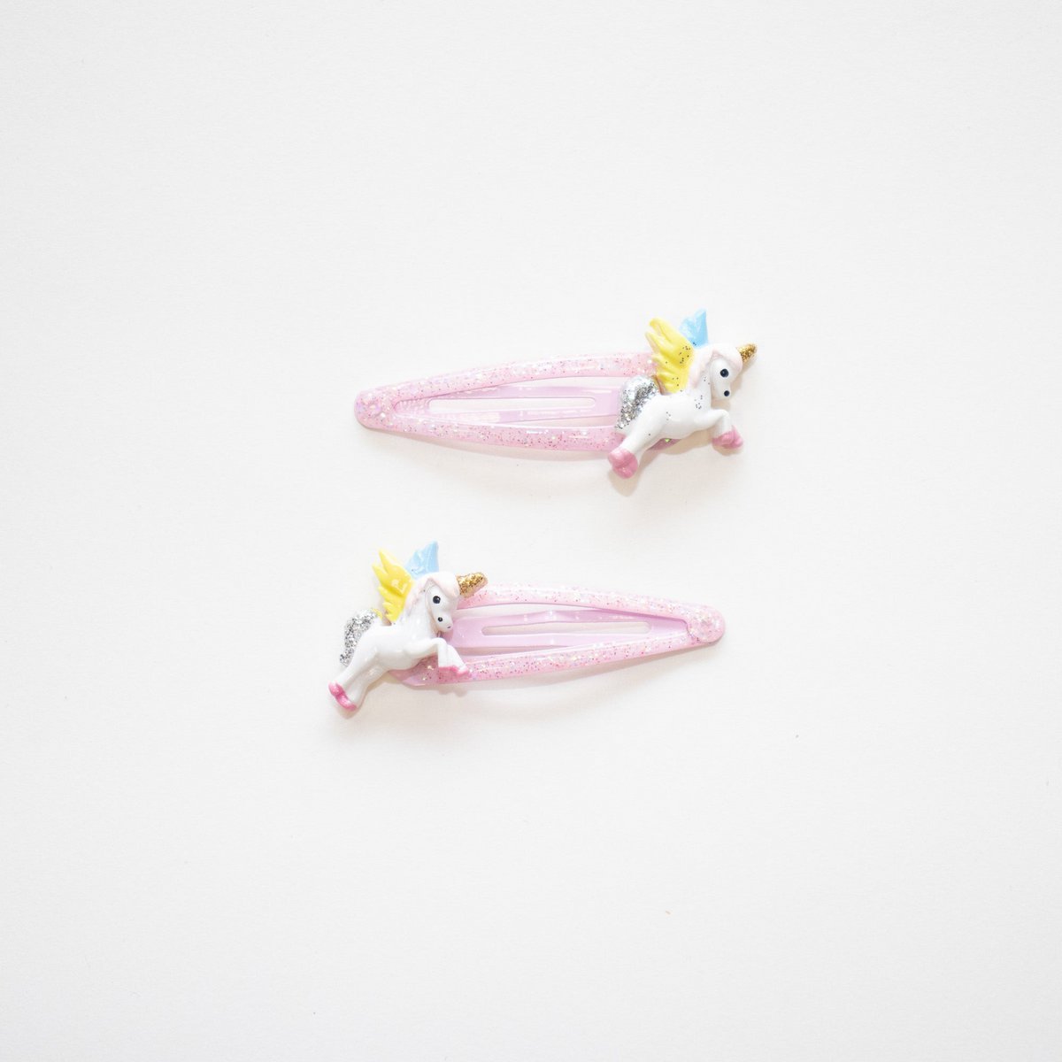 Pasadores para el pelo - Caballos rosas - Caballos