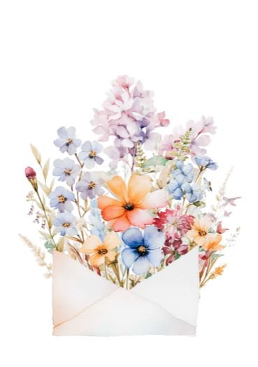 Sustainable map - I give you flowers
