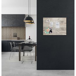 Magnetic Marker Board - Shiny Wood