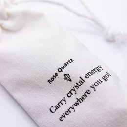 Keychain Rose quartz