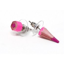 Pencil Stud Earrings - Light Colors - While Stock List